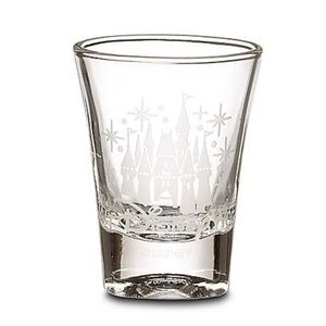 Disney World~Cinderella’s Castle•NWOT•Etched Shot Glass•2-oz•Souvenior/Collector